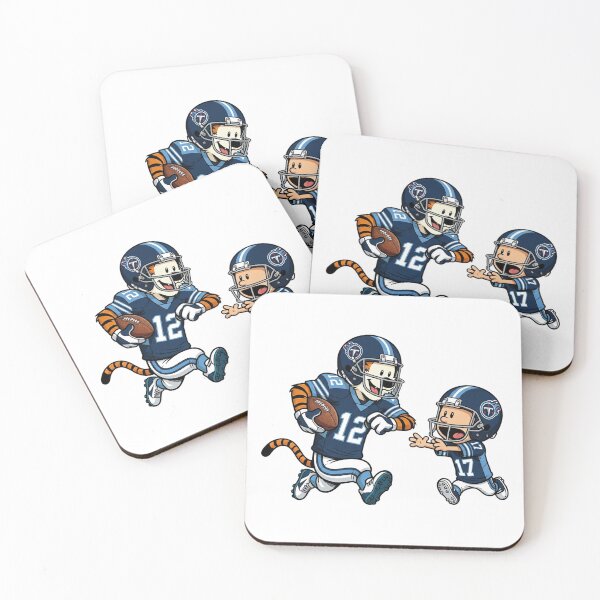 Item preview, Calvin And Hobbes Playing Football Fan Tennessee Team designed and sold by DamianRoy88.