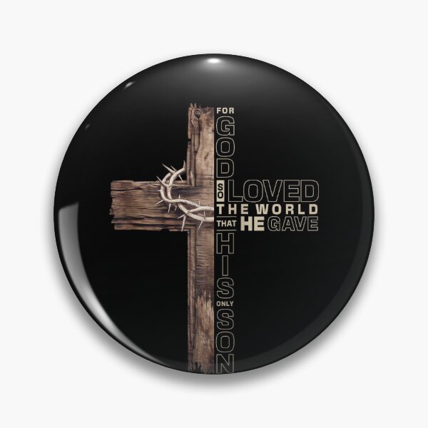 Item preview, John 3:16 Jesus Cross Christian Bible Verse Faith Inspired designed and sold by KatieThomShop.