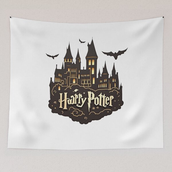Item preview, Hogwarts Castle – Magical Night Silhouette designed and sold by 4U---Store.