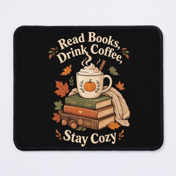 Item preview, Read Books Drink Coffee Stay Cozy Autumn Pumpkin Spice Fall designed and sold by eNtyshop23.