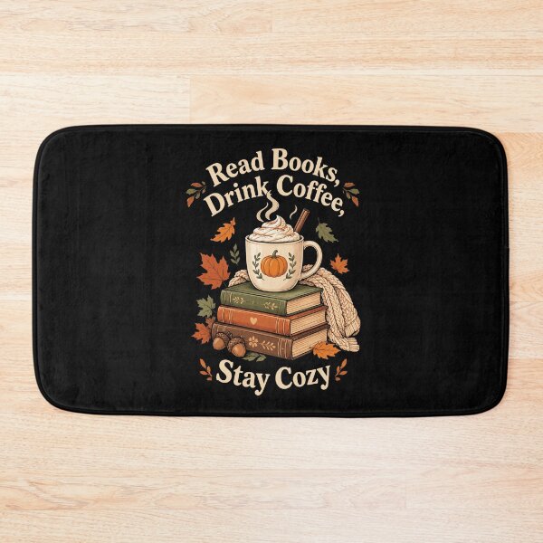 Item preview, Read Books Drink Coffee Stay Cozy Autumn Pumpkin Spice Fall designed and sold by eNtyshop23.