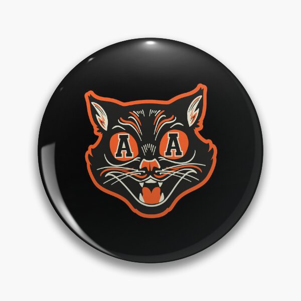 Item preview,  Halloween Black Cat  Spooky Face designed and sold by CHARLHNSON12.