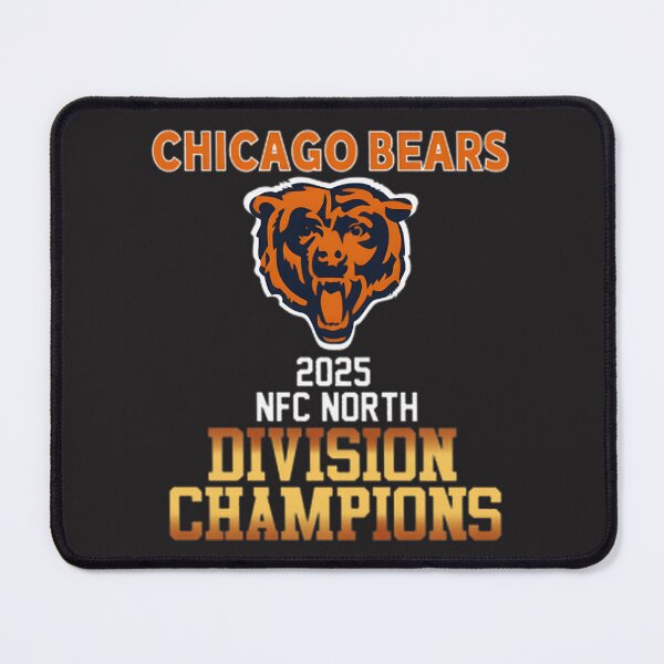 Item preview, Chicago Bears NFC North Division Champions Design Celebrating Football Victory designed and sold by Astro Cats Social Club.