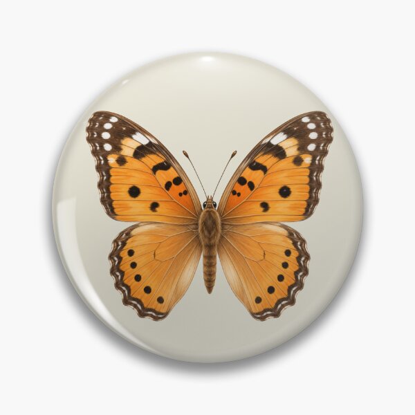 Item preview, Orange Butterfly Illustration for Nature and Insect Lovers designed and sold by Theproxmrt.