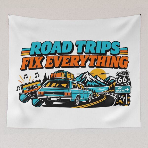Item preview, Road Trips Fix Everything  designed and sold by RAS-77.