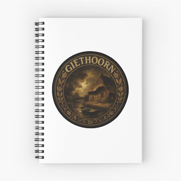 Item preview, Giethoorn Canal Netherlands Sticker designed and sold by Imaginarium of Chaos falcon88 .