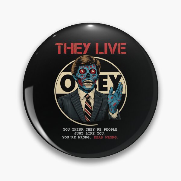 Item preview, They Live Obey Alien Satire designed and sold by CHARLHNSON12.