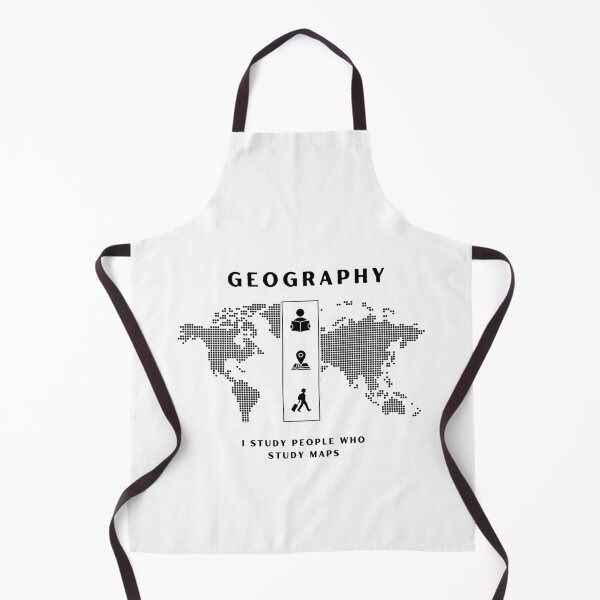 Item preview, Geography- I Study People Who Study Maps-Black designed and sold by CKM-style.