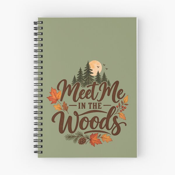 Item preview, Meet Me in the Woods – Cozy Autumn Forest designed and sold by blankTeeShirt.