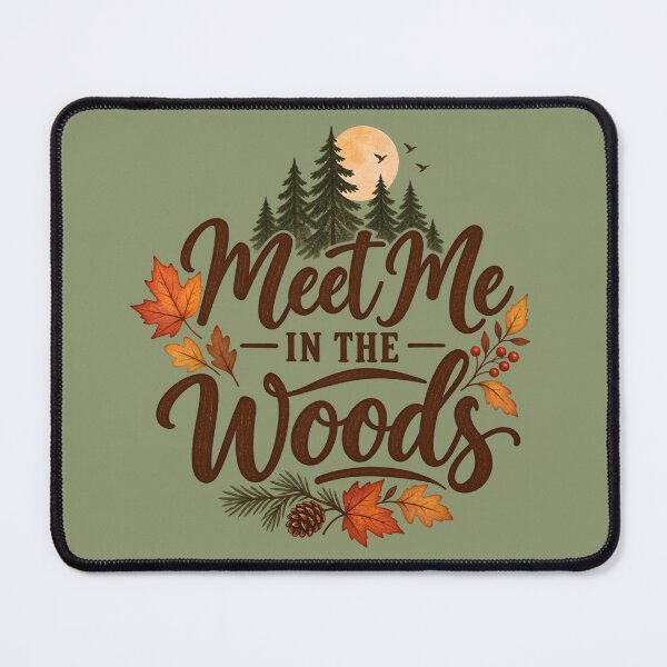 Item preview, Meet Me in the Woods – Cozy Autumn Forest designed and sold by blankTeeShirt.