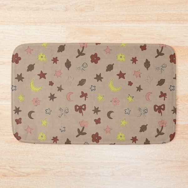 Item preview, Flowers, Elements of Nature and Children's Stars in Ginger Tone designed and sold by Pattique.