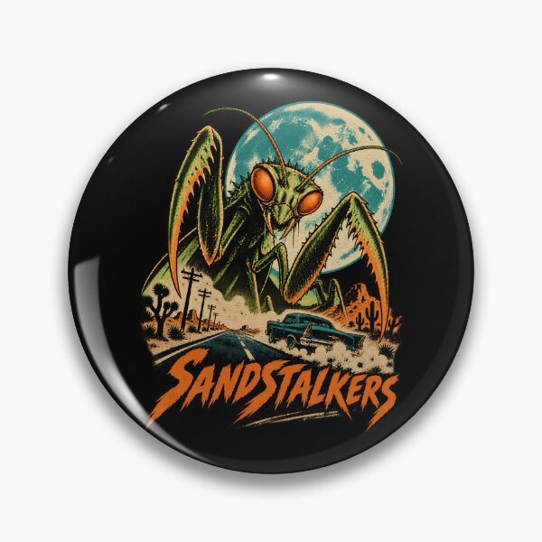 Artikelvorschau, Sandstalkers Giant Desert Insect Vintage Surreal Horror Illustration entworfen und verkauft von potseed21.