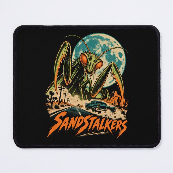 Item preview, Sandstalkers Giant Desert Insect Vintage Surreal Horror Illustration designed and sold by potseed21.