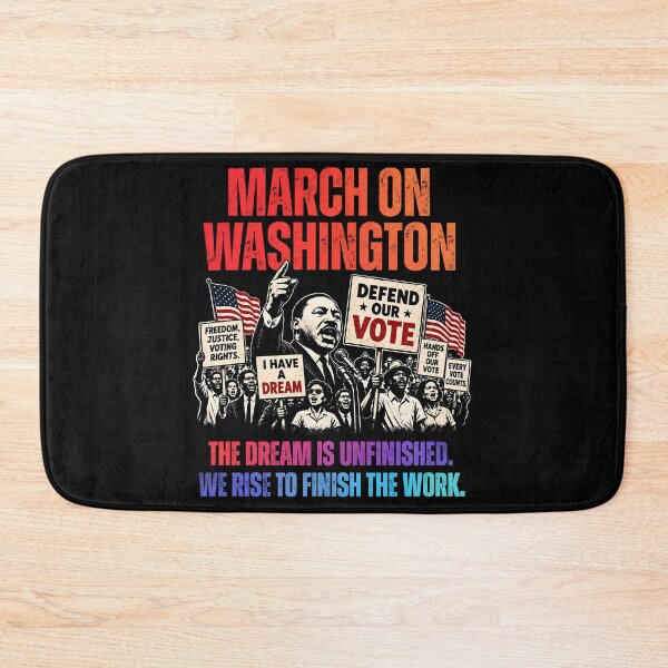 Item preview, March On Washington The Dream Is Unfinished Defend Our Vote Vintage designed and sold by TorpStore.