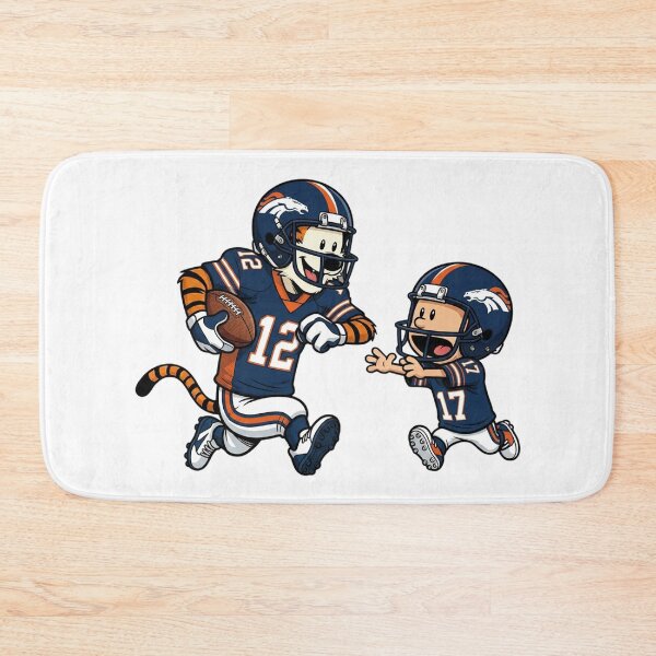 Item preview, Calvin And Hobbes Playing Football Fan Denver Team designed and sold by DamianRoy88.