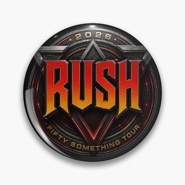 Item preview, Rushs 2026 Fifty Something Tour Band designed and sold by TinaFangcao.