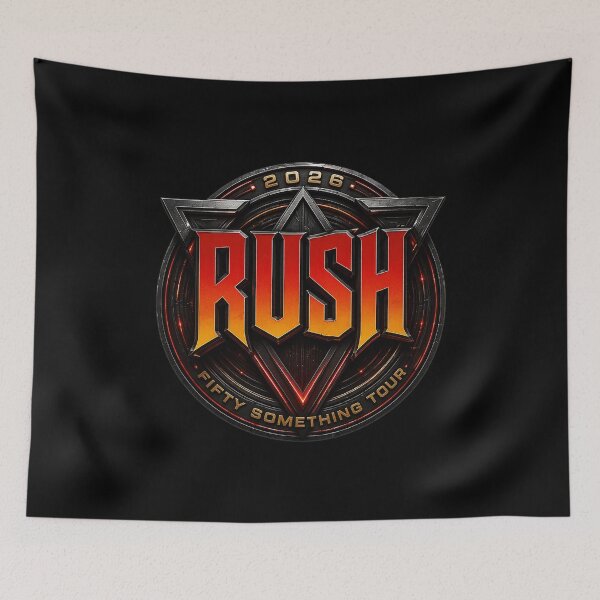 Item preview, Rushs 2026 Fifty Something Tour Band designed and sold by TinaFangcao.