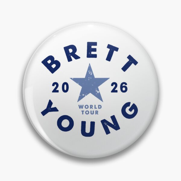 Item preview, Brett Young 2026 World Tour Vintage Country Music designed and sold by SlowBloomClub.