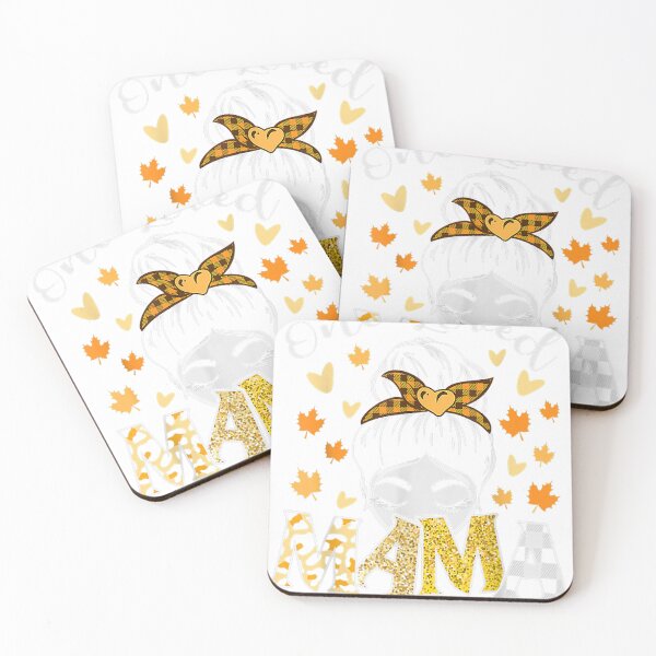 Item preview, One Loved Mama Happy Mother Day Messy Bun Bandana  designed and sold by Bindamasc.