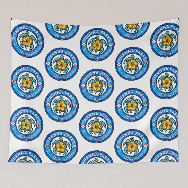 Item preview, Hanna Park Florida Sea Turtle Hibiscus designed and sold by gr-arts.