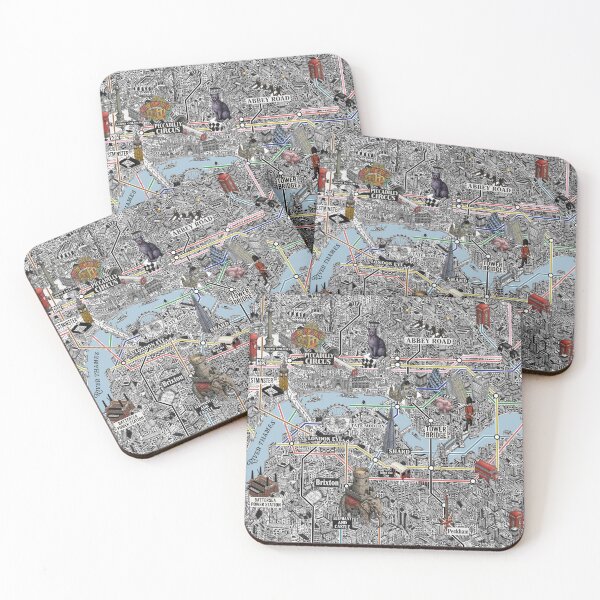 Item preview, Amazing London explore city map designed and sold by oliver polanski.