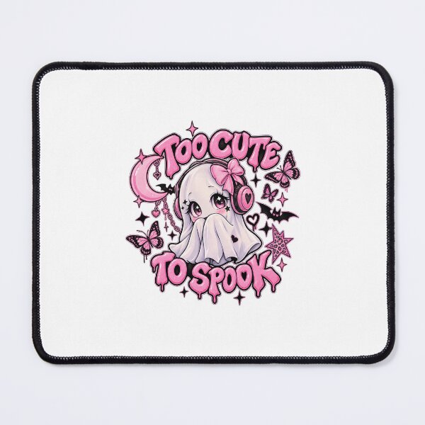 Item preview, Too Cute To Spook Cute Halloween Ghost Girl designed and sold by     GoodVibe Prints.