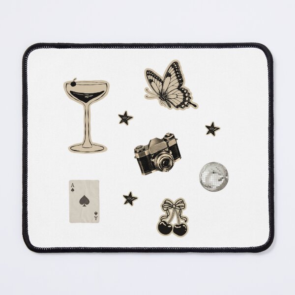 Item preview, Vintage Aesthetic Retro Icon Trinkets Pack designed and sold by The Turquoise Brush.