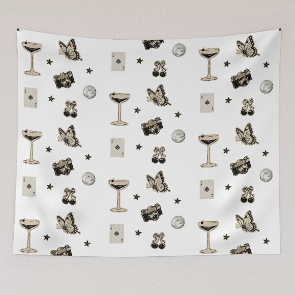 Item preview, Vintage Aesthetic Retro Icon Trinkets Pack designed and sold by The Turquoise Brush.