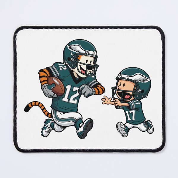 Item preview, Calvin And Hobbes Playing Football Fan Philadelphia   Team designed and sold by DamianRoy88.