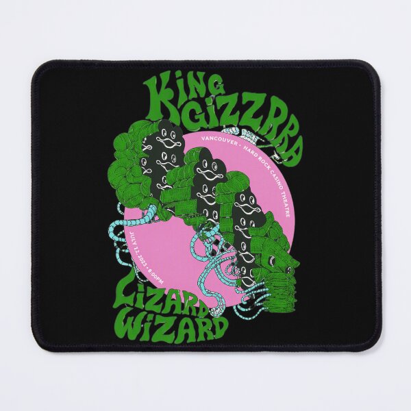 Item preview, Kings Gizzards Lizards Wizard Vancouver Tour 2019 designed and sold by CressidaRook.
