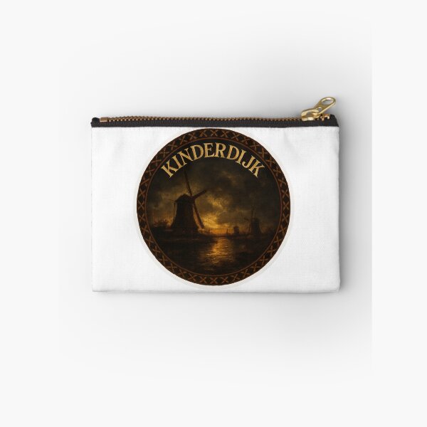 Item preview, Kinderdijk Windmills Sticker designed and sold by Imaginarium of Chaos falcon88 .