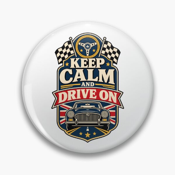 Item preview, Keep Calm and Drive On  designed and sold by RAS-77.