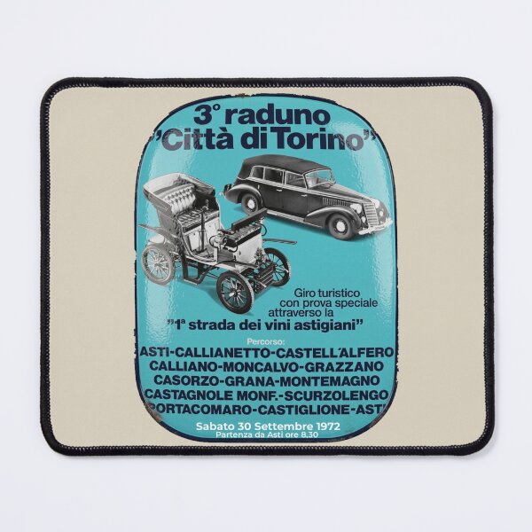 Item preview, Torino - Vintage Car Rally 1972 designed and sold by Torinostalgia.