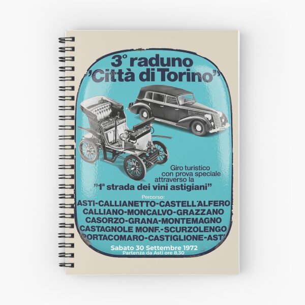 Item preview, Torino - Vintage Car Rally 1972 designed and sold by Torinostalgia.
