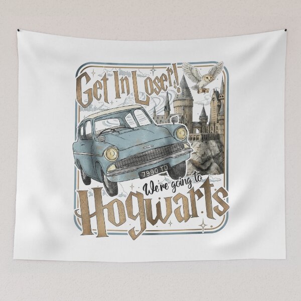 Item preview, Get In Loser We're Going To Hogwarts  designed and sold by Melissanet.