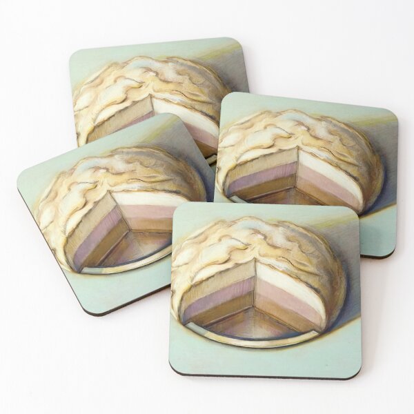Item preview, Neapolitan Meringue 1999 by Wayne Thiebaud - wayne thiebaud gallery designed and sold by namikikkik.