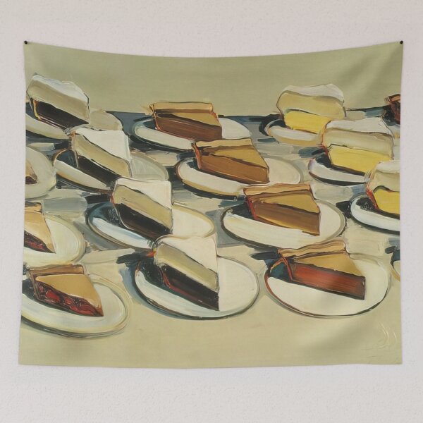 Item preview, Pies, Pies, Pies   1961 by Wayne Thiebaud - wayne thiebaud gallery designed and sold by namikikkik.