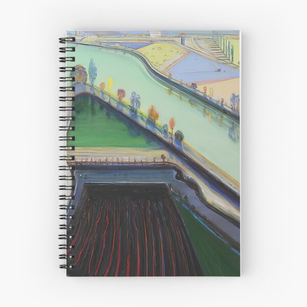 Item preview, River Boats   2001 by Wayne Thiebaud - wayne thiebaud gallery designed and sold by namikikkik.