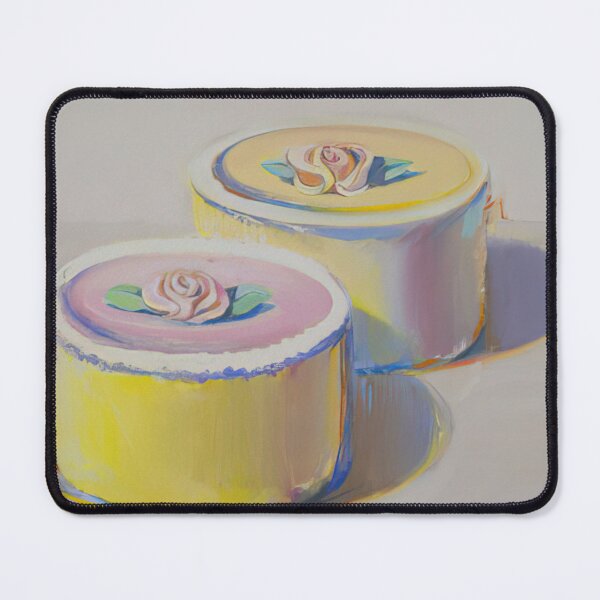 Item preview, Rosebud Cakes 1995 by Wayne Thiebaud - wayne thiebaud gallery designed and sold by namikikkik.
