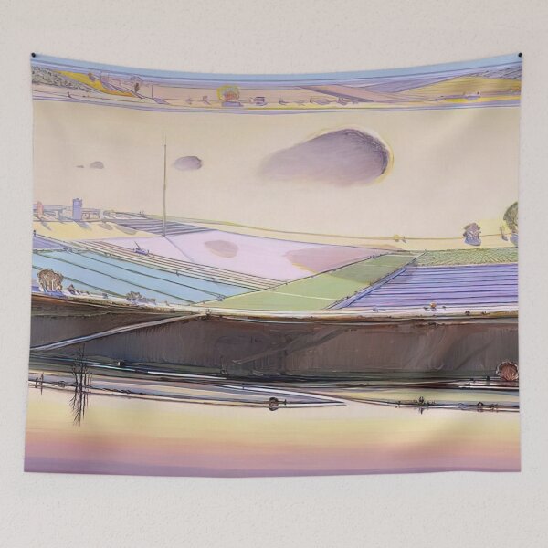 Item preview, River Cloud   2002 by Wayne Thiebaud - wayne thiebaud gallery designed and sold by namikikkik.