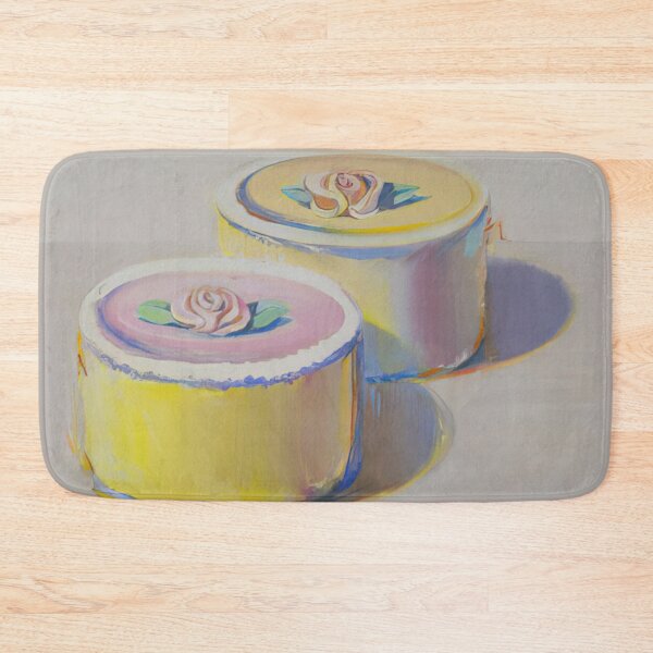 Item preview, Rosebud Cakes   1995 by Wayne Thiebaud - wayne thiebaud gallery designed and sold by namikikkik.
