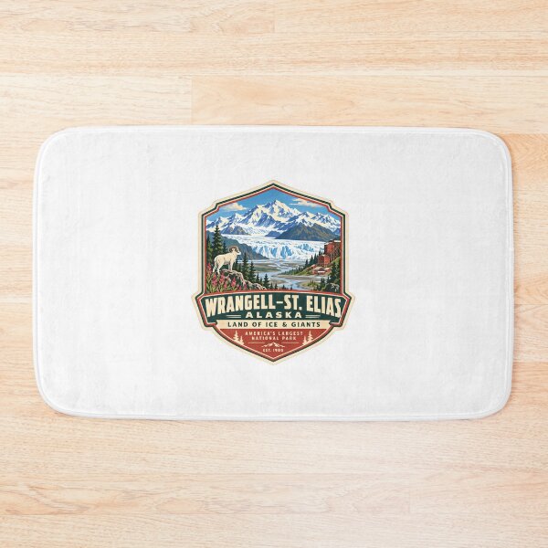 Item preview, Wrangell–St. Elias Alaska Land Of Ice & Giants America's Largest National Park Est. 1980 Travel Souvenir Outdoor Adventure designed and sold by Star3NowForMe.
