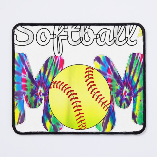 Item preview, Baseball Mom Love Tie Dye Softball Mom Mother´s Day  designed and sold by Strayplaym.
