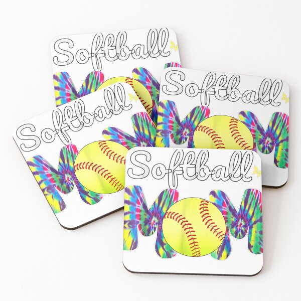 Item preview, Baseball Mom Love Tie Dye Softball Mom Mother´s Day  designed and sold by Strayplaym.