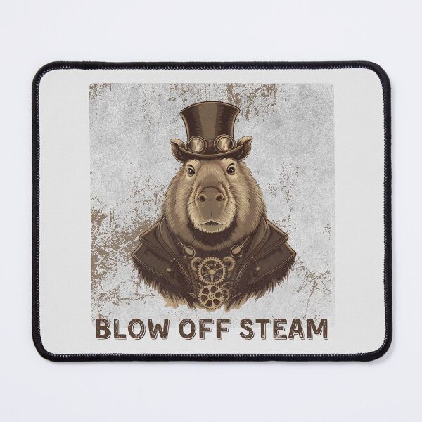 Item preview, Blow Off Steam Capybara designed and sold by monika-arthing.