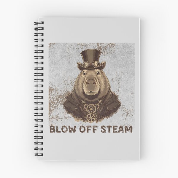 Item preview, Blow Off Steam Capybara designed and sold by monika-arthing.