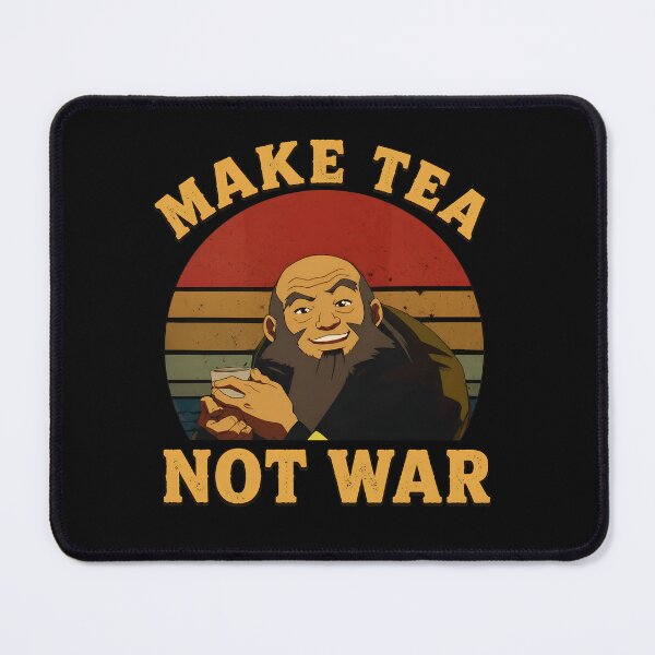 Item preview, Make Tea Not War Uncle Iroh Retro Sunset  designed and sold by HermanNeal.