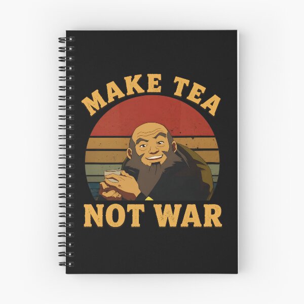 Item preview, Make Tea Not War Uncle Iroh Retro Sunset  designed and sold by HermanNeal.