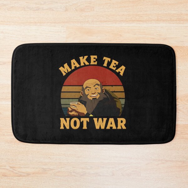 Item preview, Make Tea Not War Uncle Iroh Retro Sunset  designed and sold by HermanNeal.