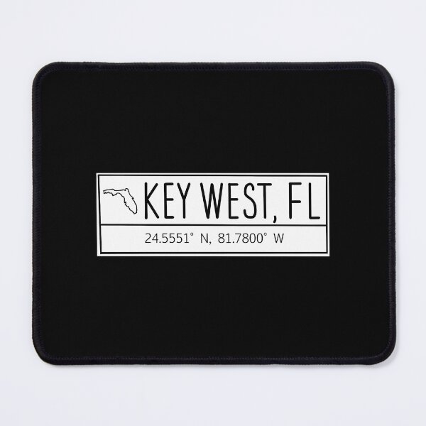 Item preview, Key West Florida Coordinates designed and sold by gr-arts.